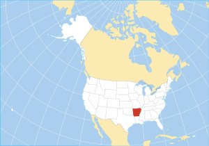 arkansas map